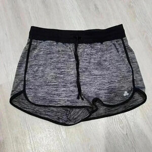 Tek Gear Women's Drytek Mid Rise Drawstring Running Shorts Heather Gray Medium